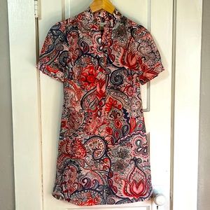 Silk Banana Republic shift dress